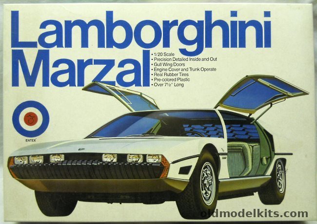 Entex 1/20 Lamborghini Marzal, 9163 plastic model kit